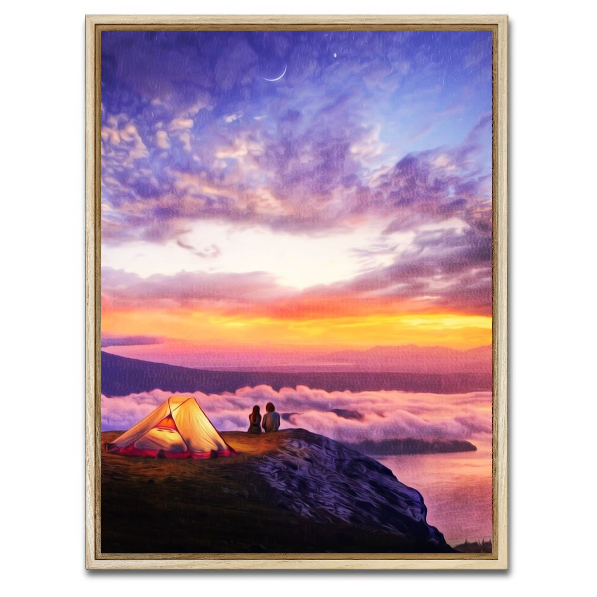 AUTO-MOCKUP WHITE | Cliff Tent | 1 Piece | Natural Framed Canvas | group=3x4