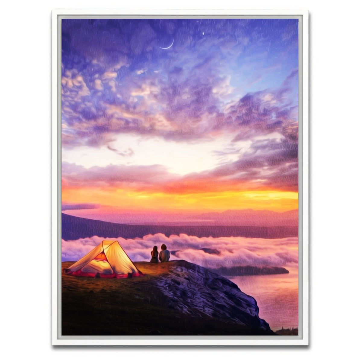 AUTO-MOCKUP WHITE | Cliff Tent | 1 Piece | White Framed Canvas | group=3x4