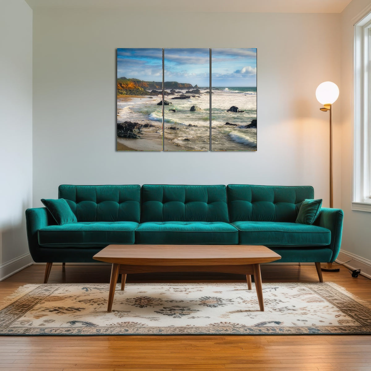 AUTO-MOCKUP ROOM | Cliffs and Rocks on the California Coast