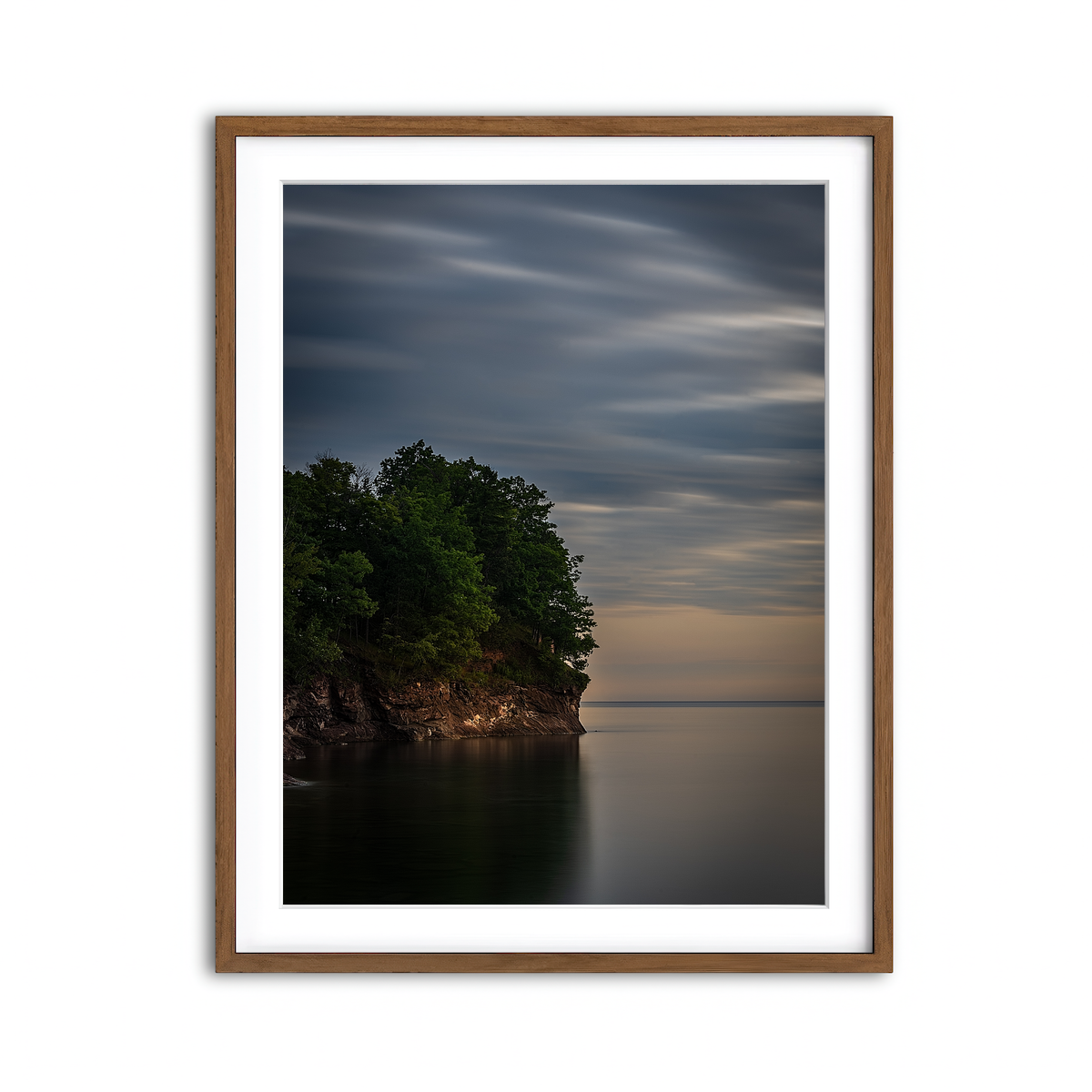 Framed Print 3x4 Walnut