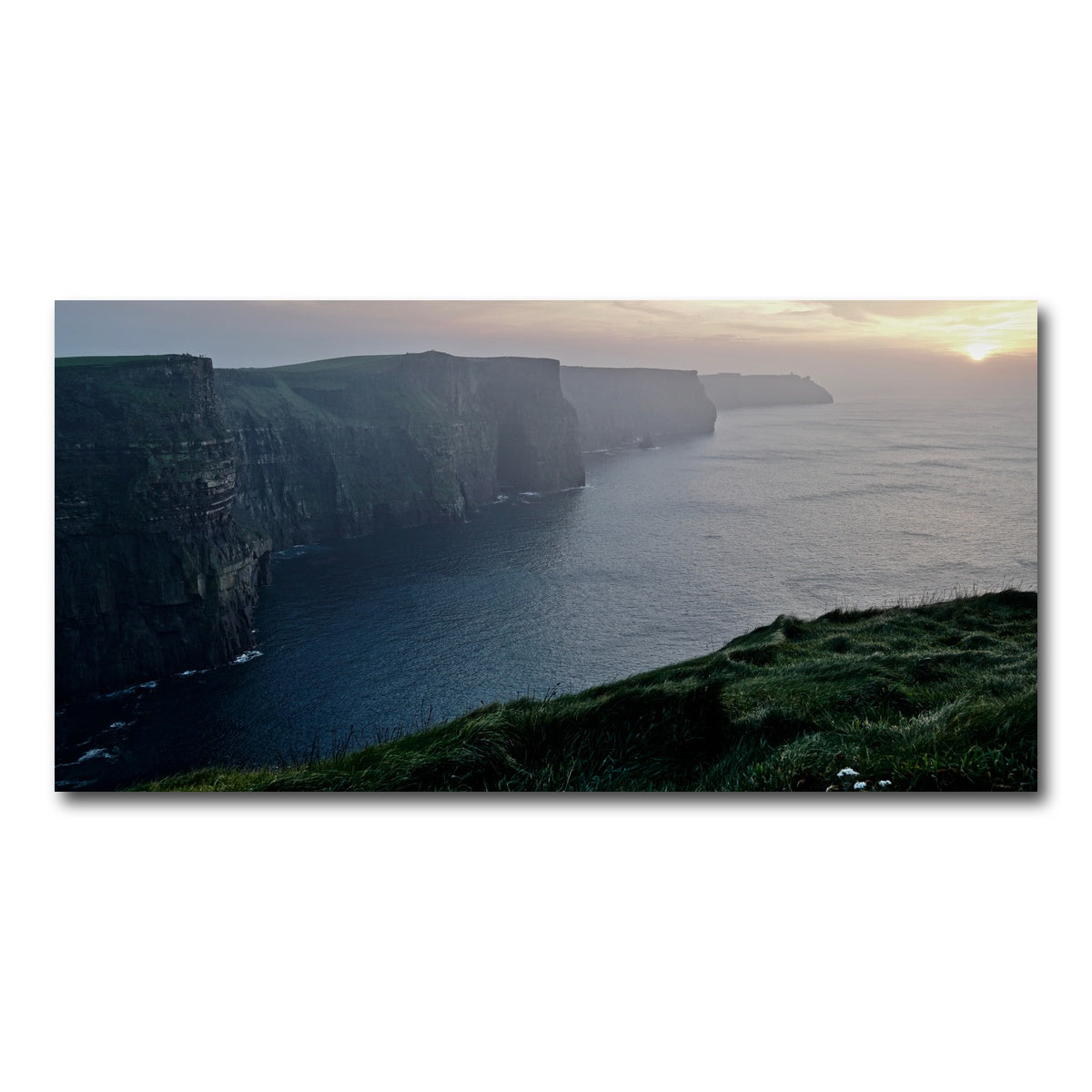 AUTO-MOCKUP WHITE | Cliffs of Moher | 1 Piece | Gallery Wrap Canvas | group=2x1