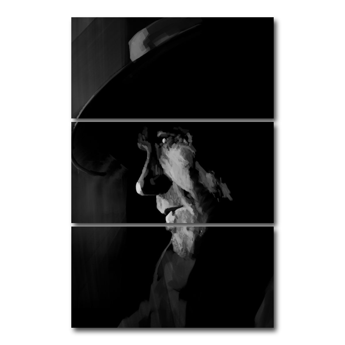 AUTO-MOCKUP WHITE | Clint | 3 Piece | Gallery Wrap Canvas | group=12x24_stacked