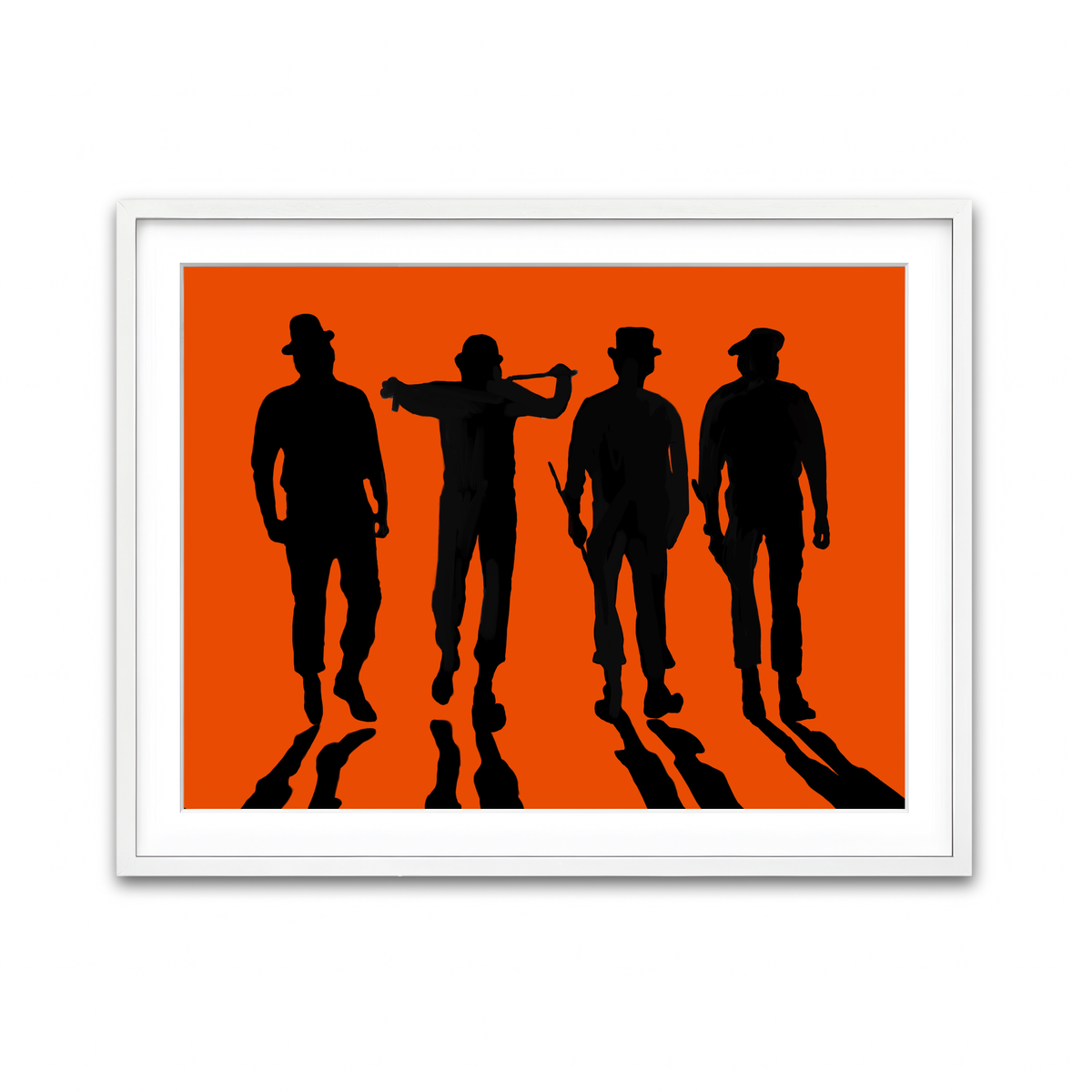 Framed Print 4x3 White