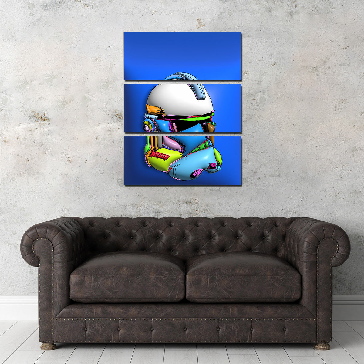 Clone Helmet Wall Art