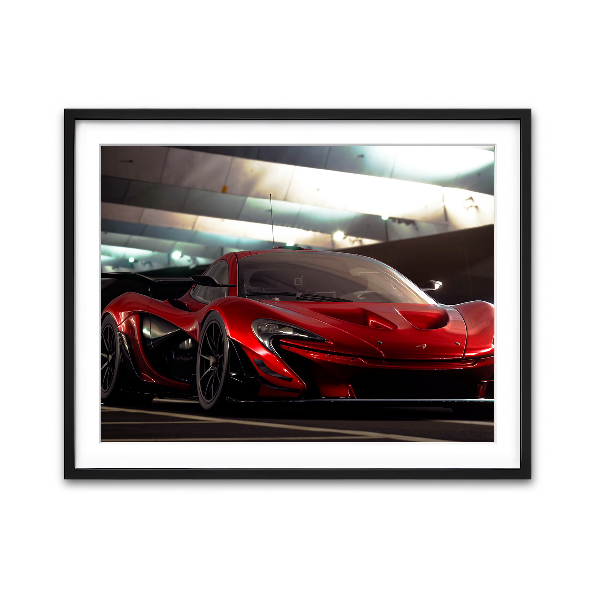 Framed Print 4x3 Black