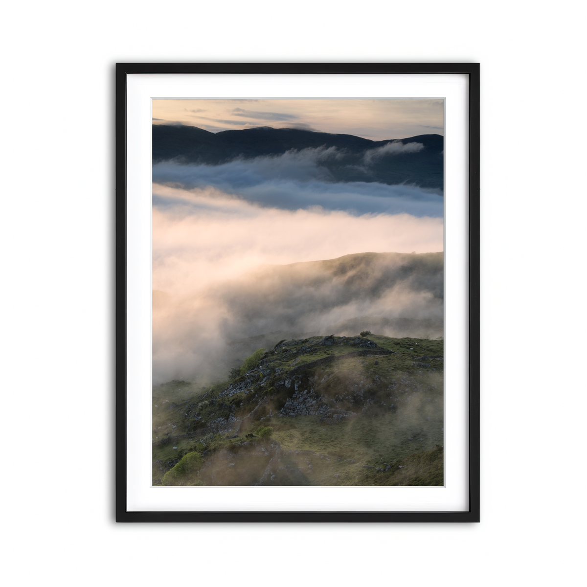 Framed Print 3x4 Black