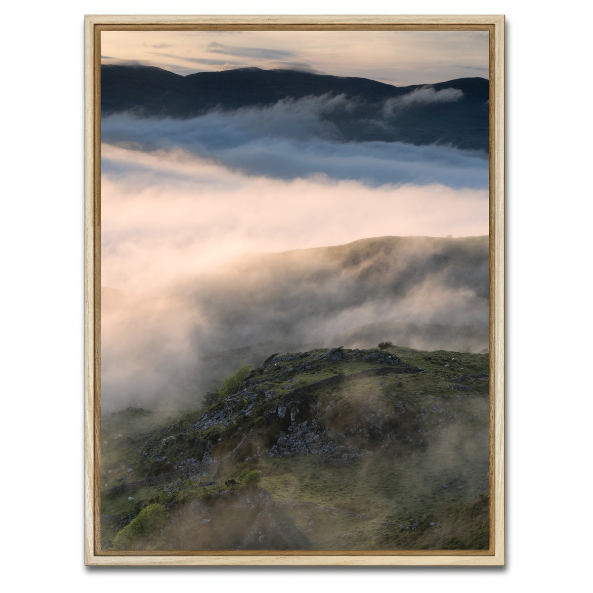 AUTO-MOCKUP WHITE | Cloud Cover | 1 Piece | Natural Framed Canvas | group=3x4