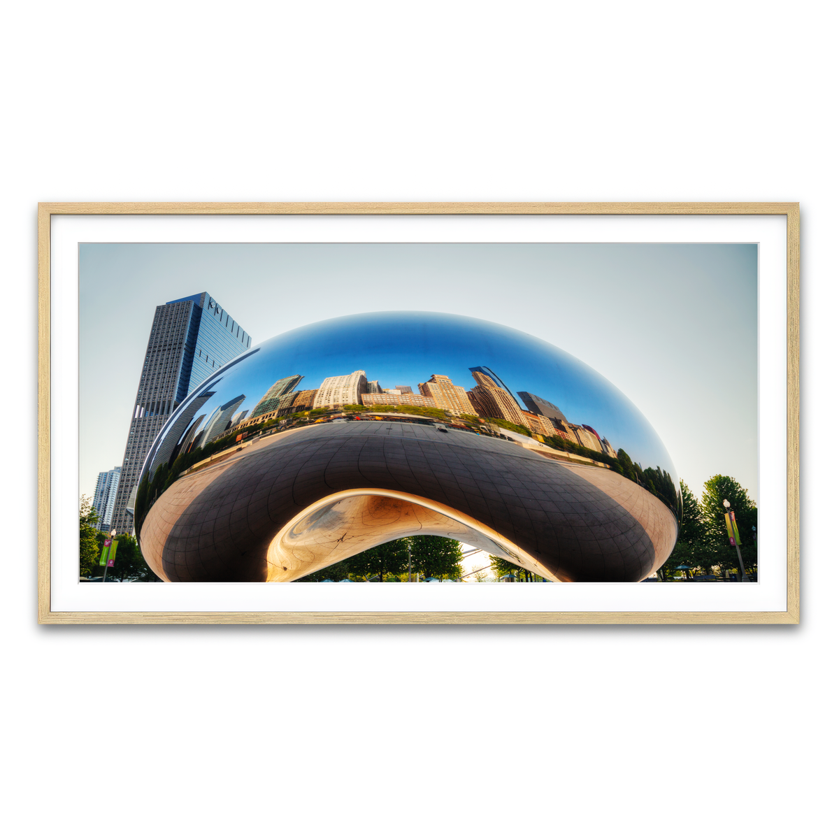 Framed Print 2x1 Natural