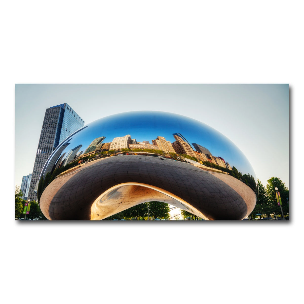 AUTO-MOCKUP WHITE | Cloud Gate | 1 Piece | Gallery Wrap Canvas | group=2x1