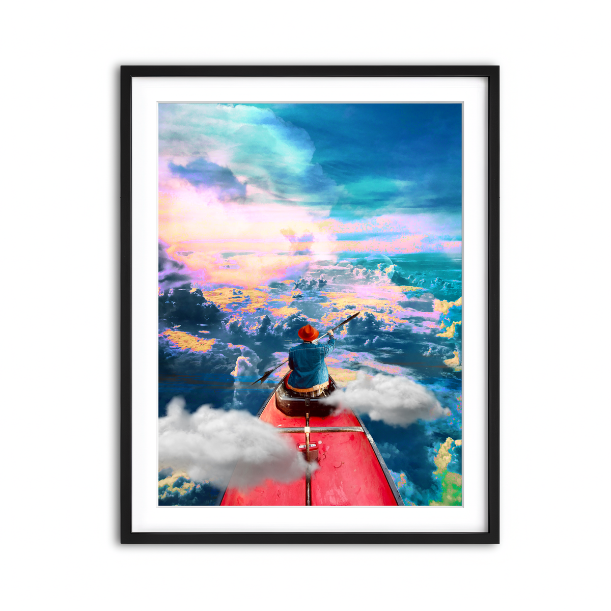 Framed Print 3x4 Black