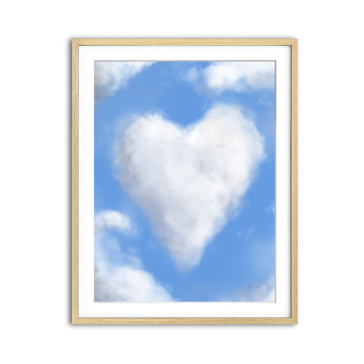 Framed Print 3x4 Natural