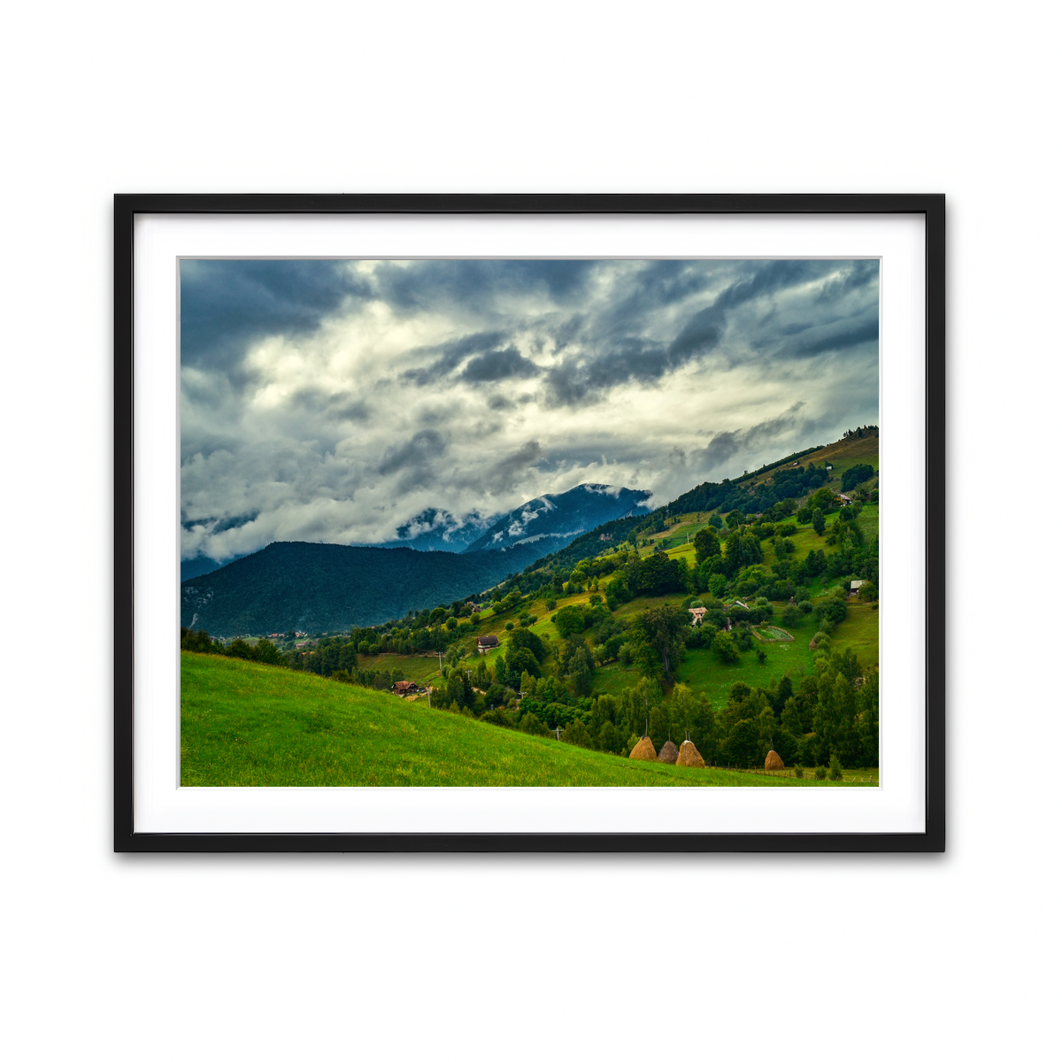 Framed Print 4x3 Black