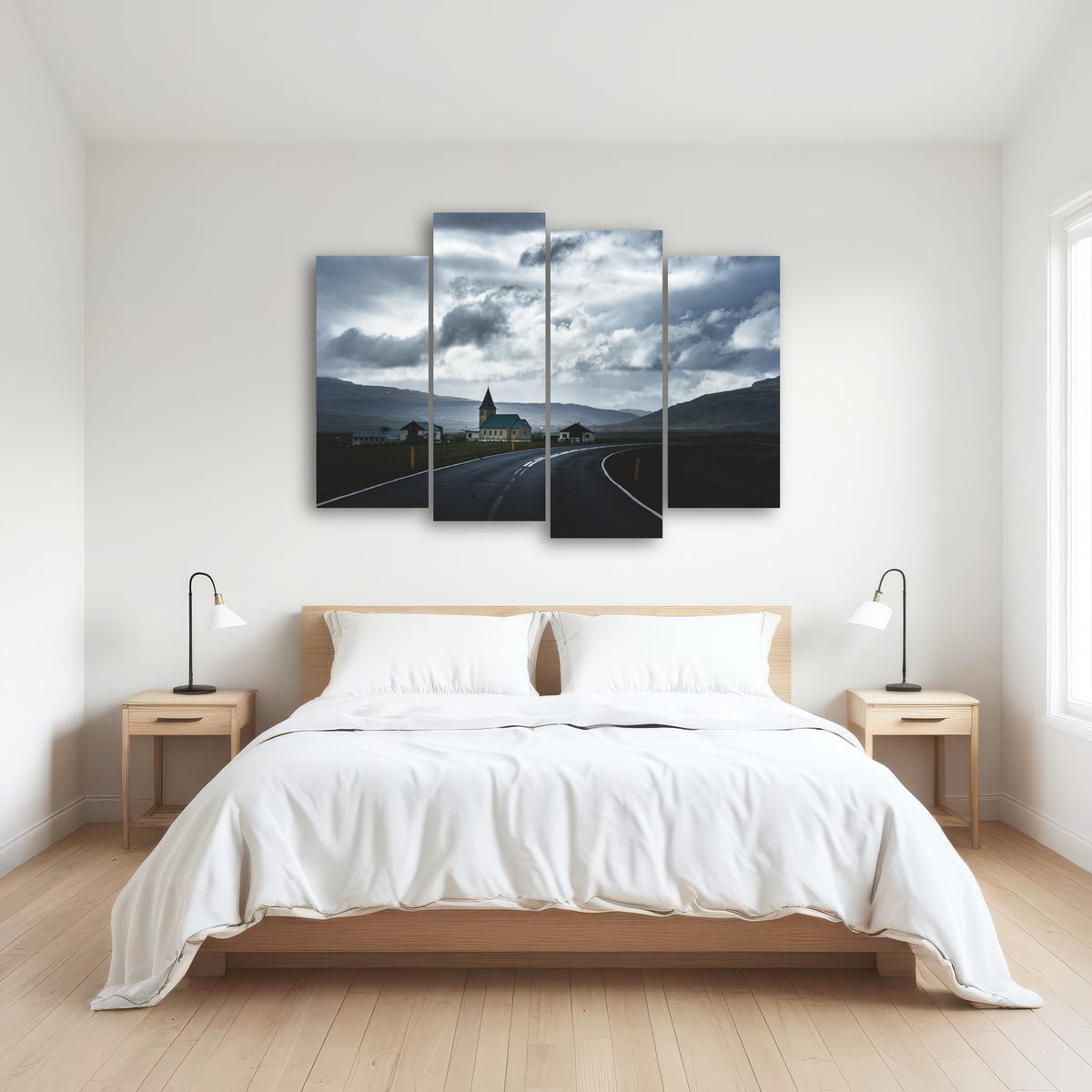 AUTO-MOCKUP ROOM | Cloudy Road