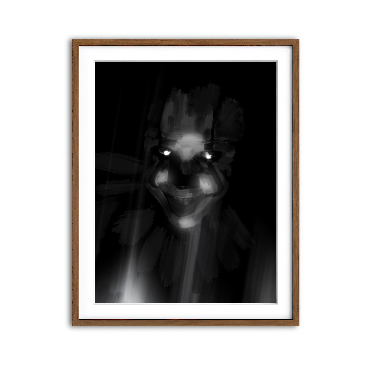 Framed Print 3x4 Walnut