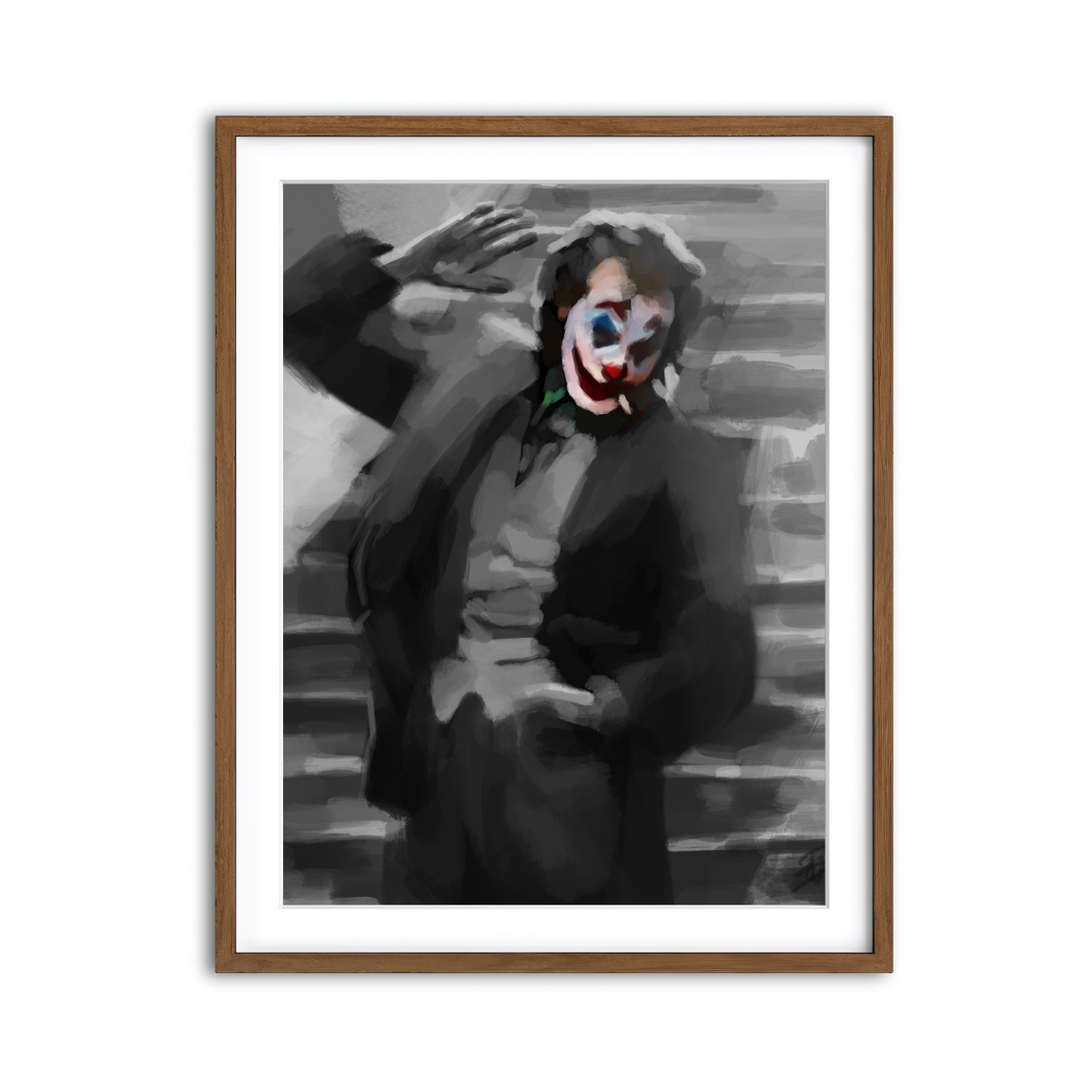 Framed Print 3x4 Walnut