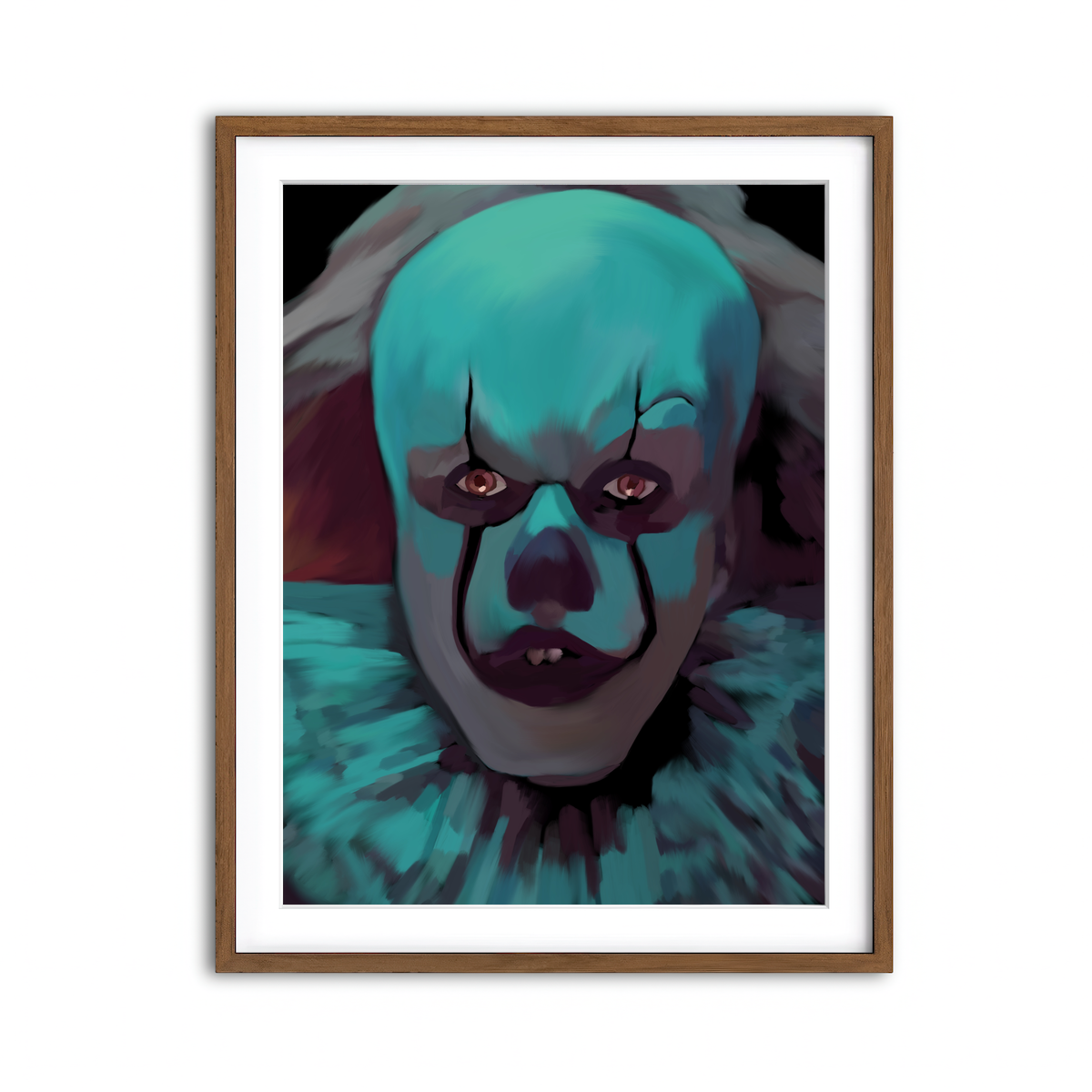 Framed Print 3x4 Walnut