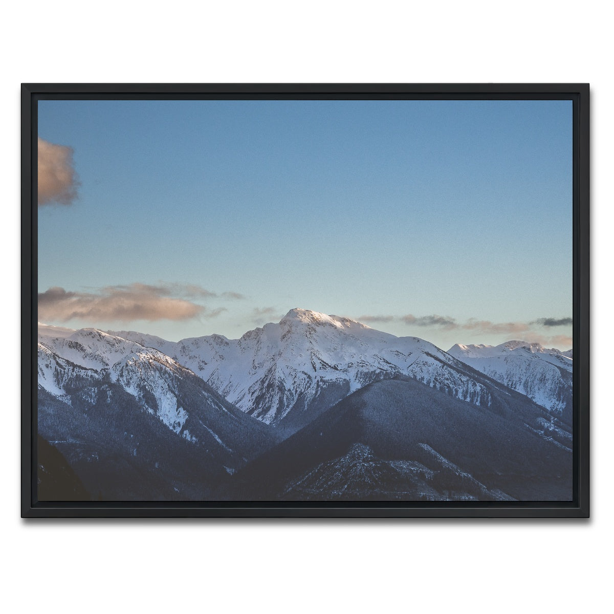 AUTO-MOCKUP WHITE | Coast Mountains British Columbia | 1 Piece | Black Framed Canvas | group=4x3