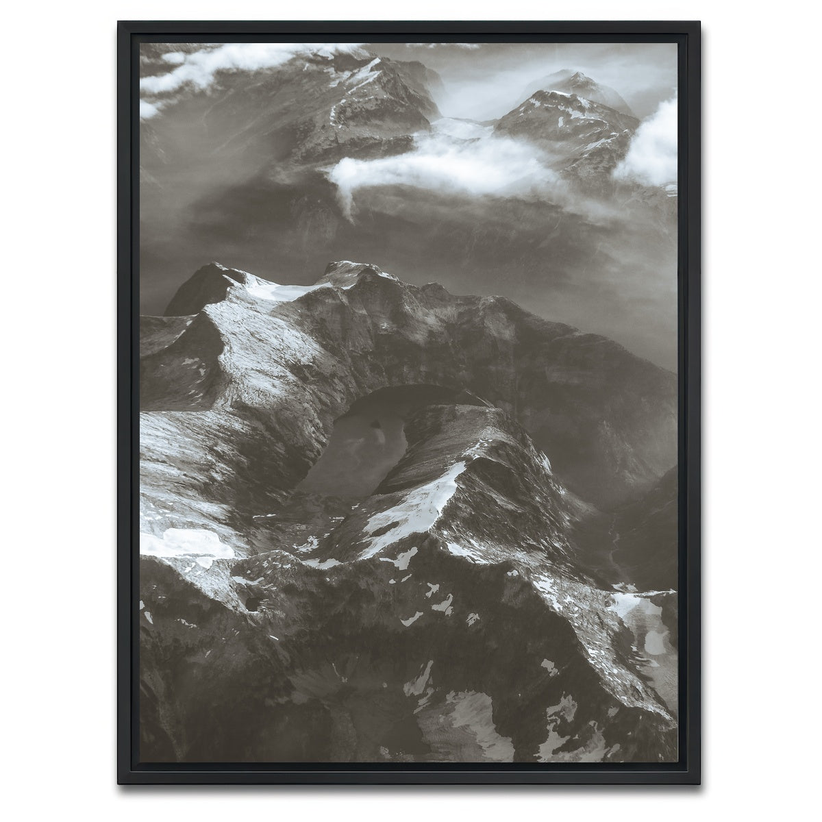 AUTO-MOCKUP WHITE | Coast Mountains Canada 1 | 1 Piece | Black Framed Canvas | group=3x4