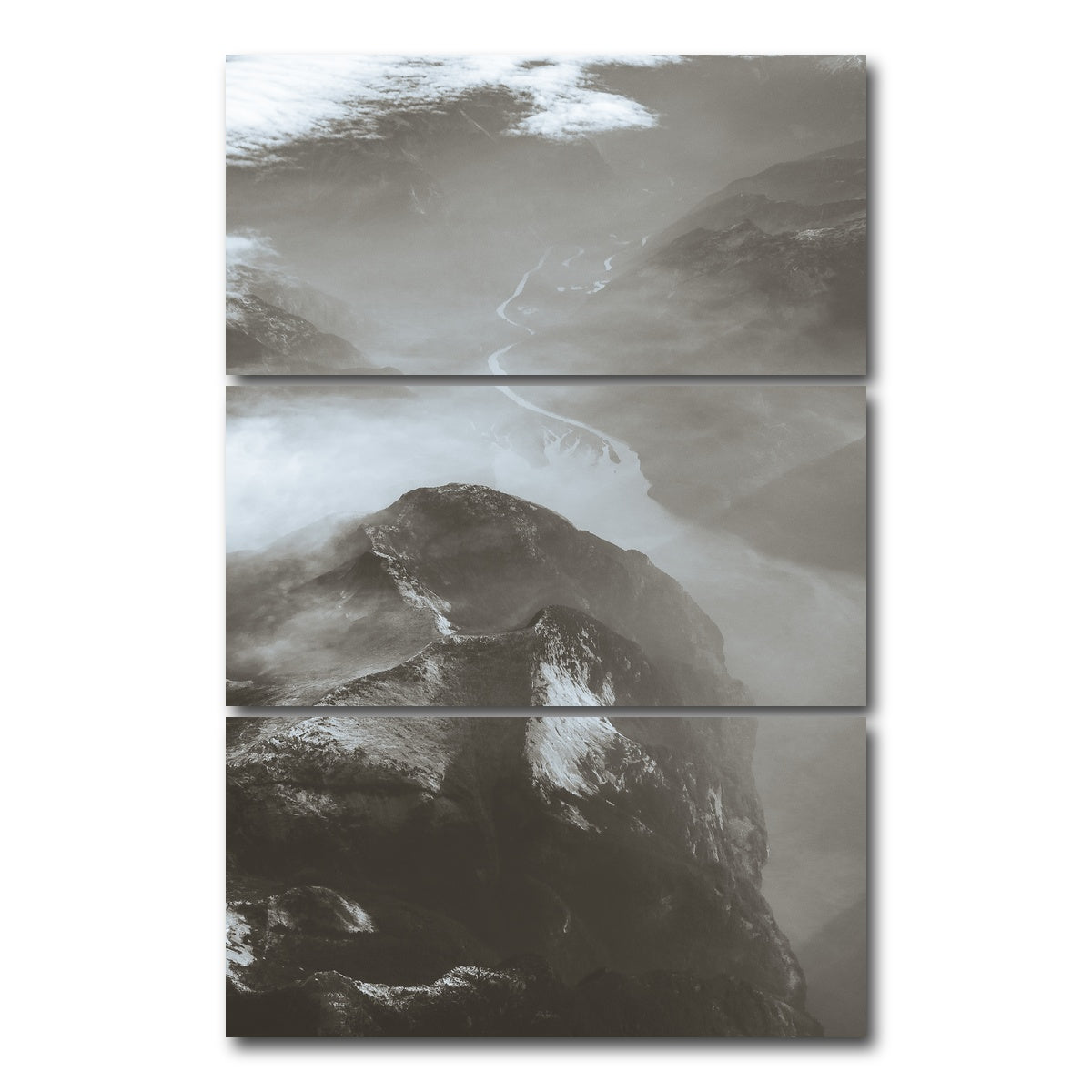 AUTO-MOCKUP WHITE | Coast Mountains Canada 4 | 3 Piece | Gallery Wrap Canvas | group=12x24_stacked