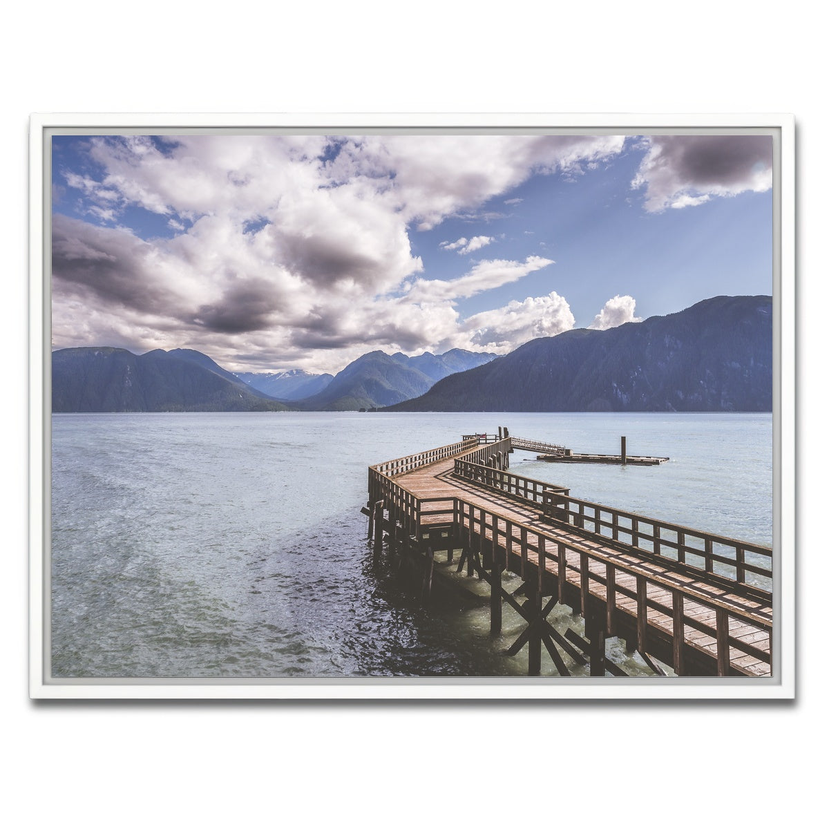 AUTO-MOCKUP WHITE | Coast Mountains Gingolx | 1 Piece | White Framed Canvas | group=4x3