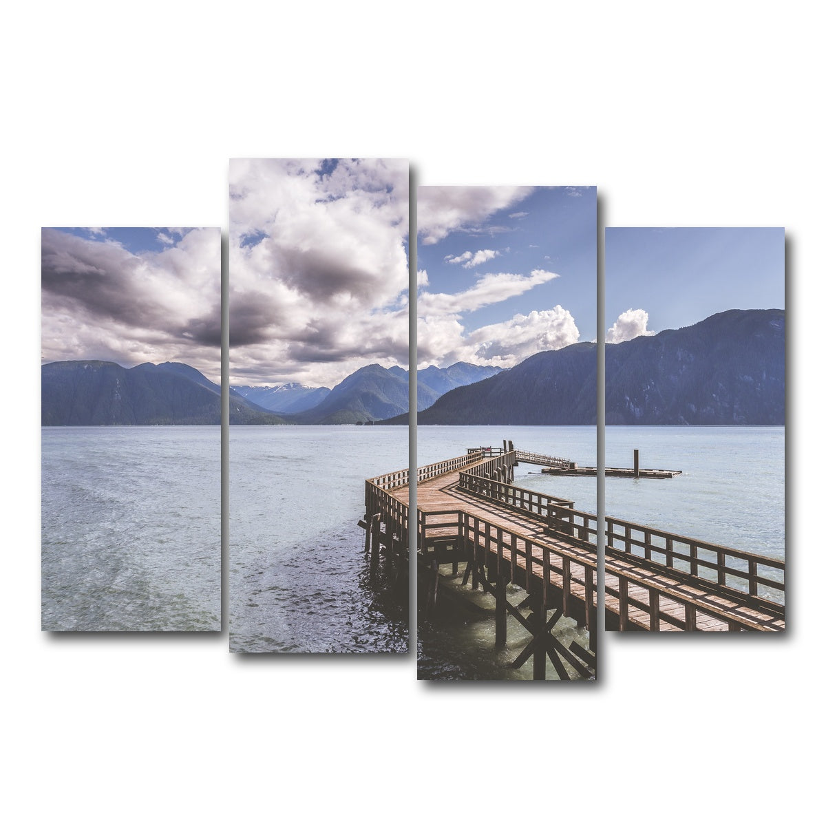 AUTO-MOCKUP WHITE | Coast Mountains Gingolx | 4 Piece | Gallery Wrap Canvas | group=4_normal