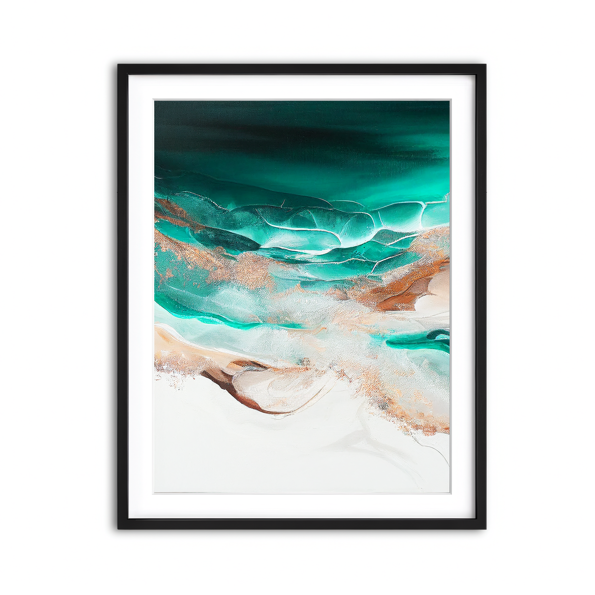 Framed Print 3x4 Black