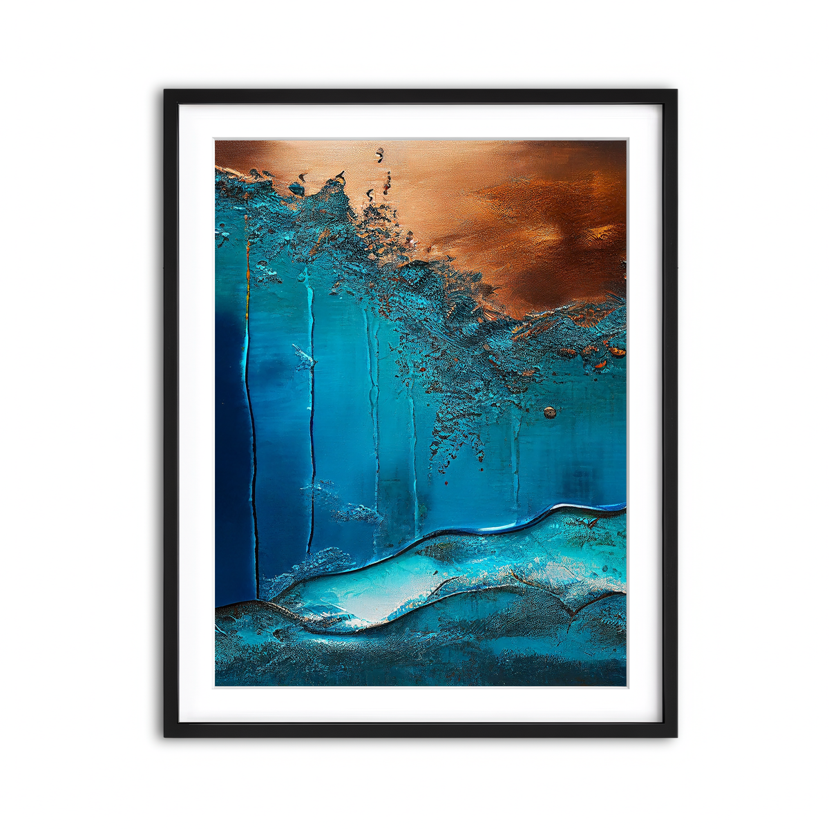 Framed Print 3x4 Black