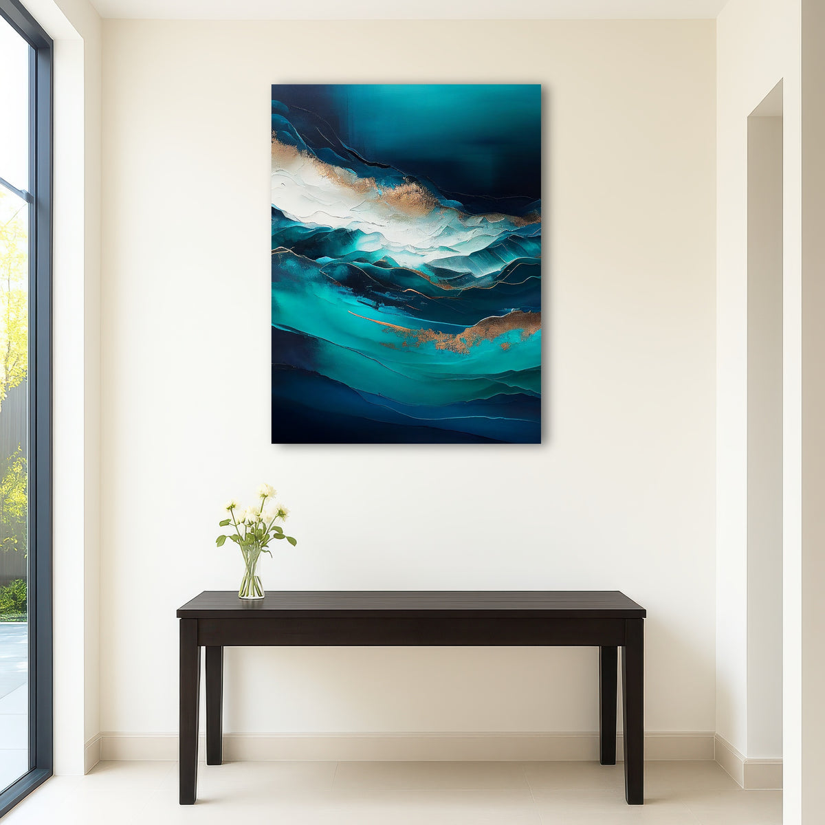 AUTO-MOCKUP ROOM | Coastal Abstract Series 3