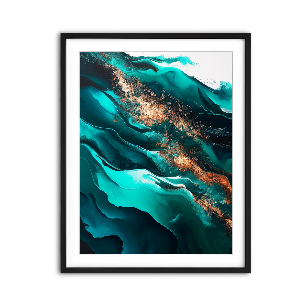 Framed Print 3x4 Black