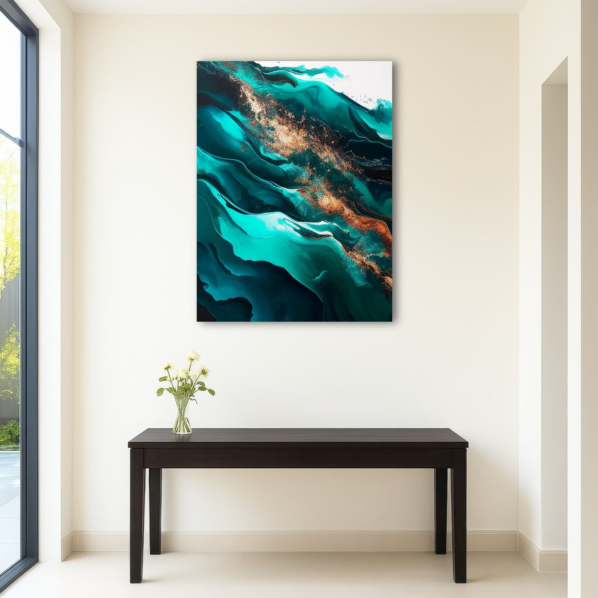 AUTO-MOCKUP ROOM | Coastal Abstract Series 6
