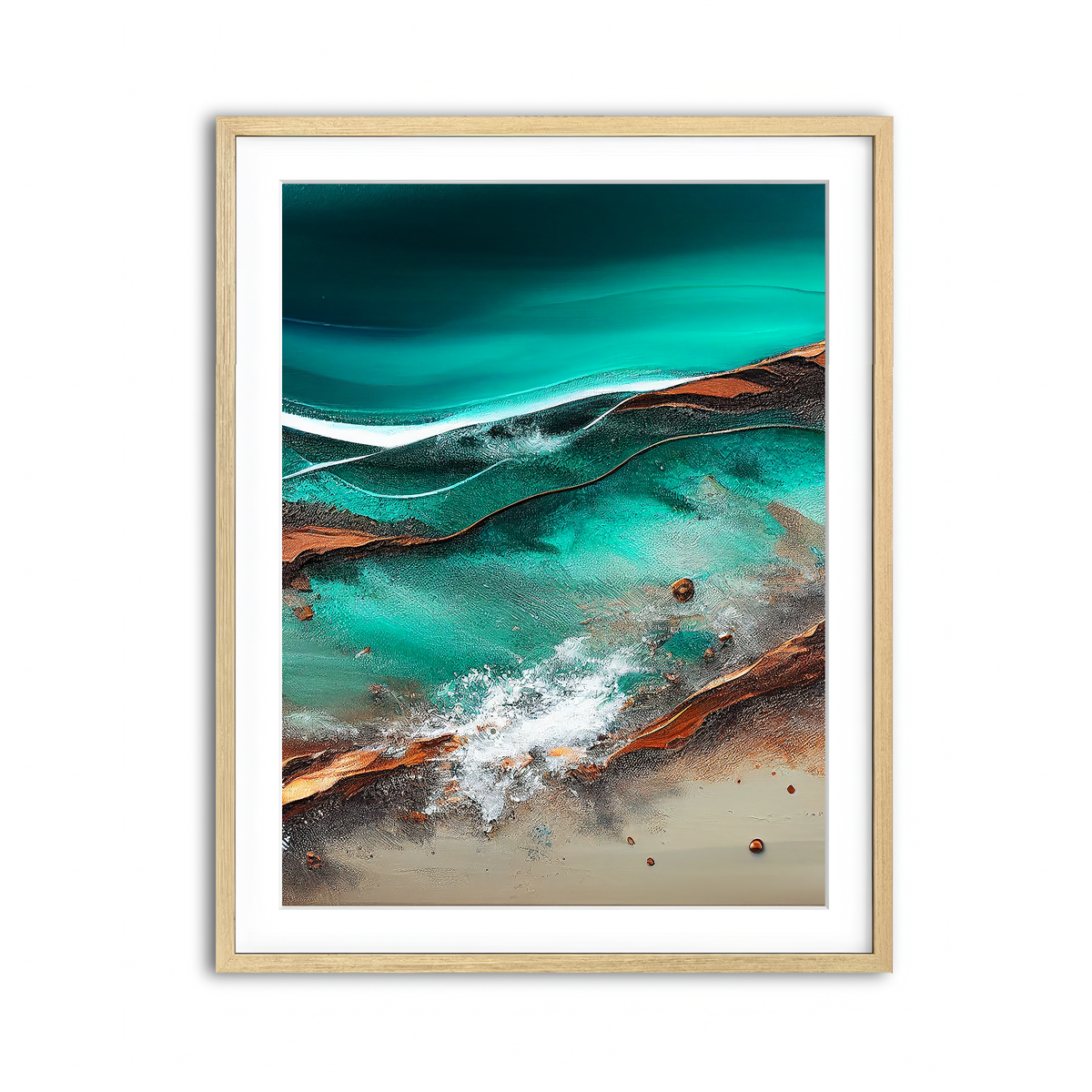 Framed Print 3x4 Natural