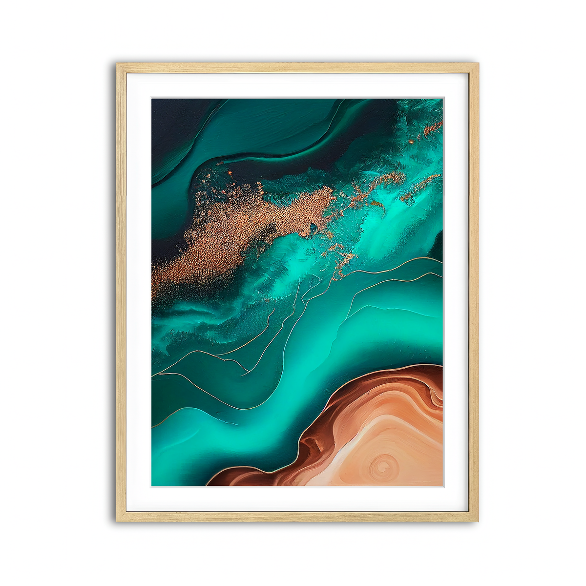 Framed Print 3x4 Natural