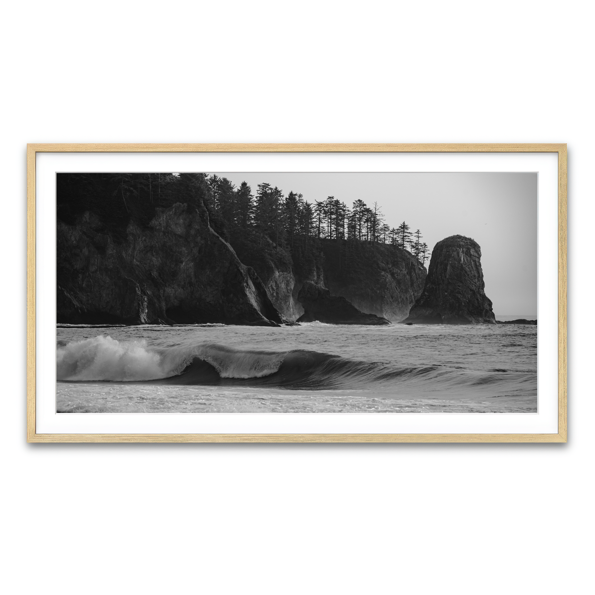 Framed Print 2x1 Natural