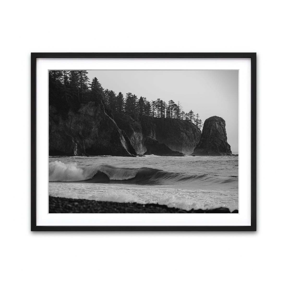 Framed Print 4x3 Black