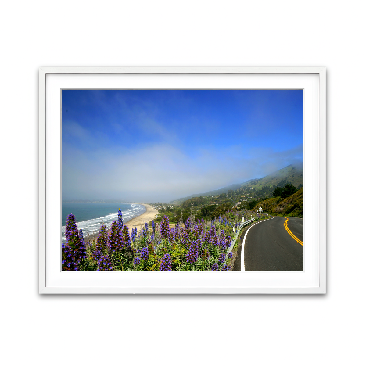 Framed Print 4x3 White