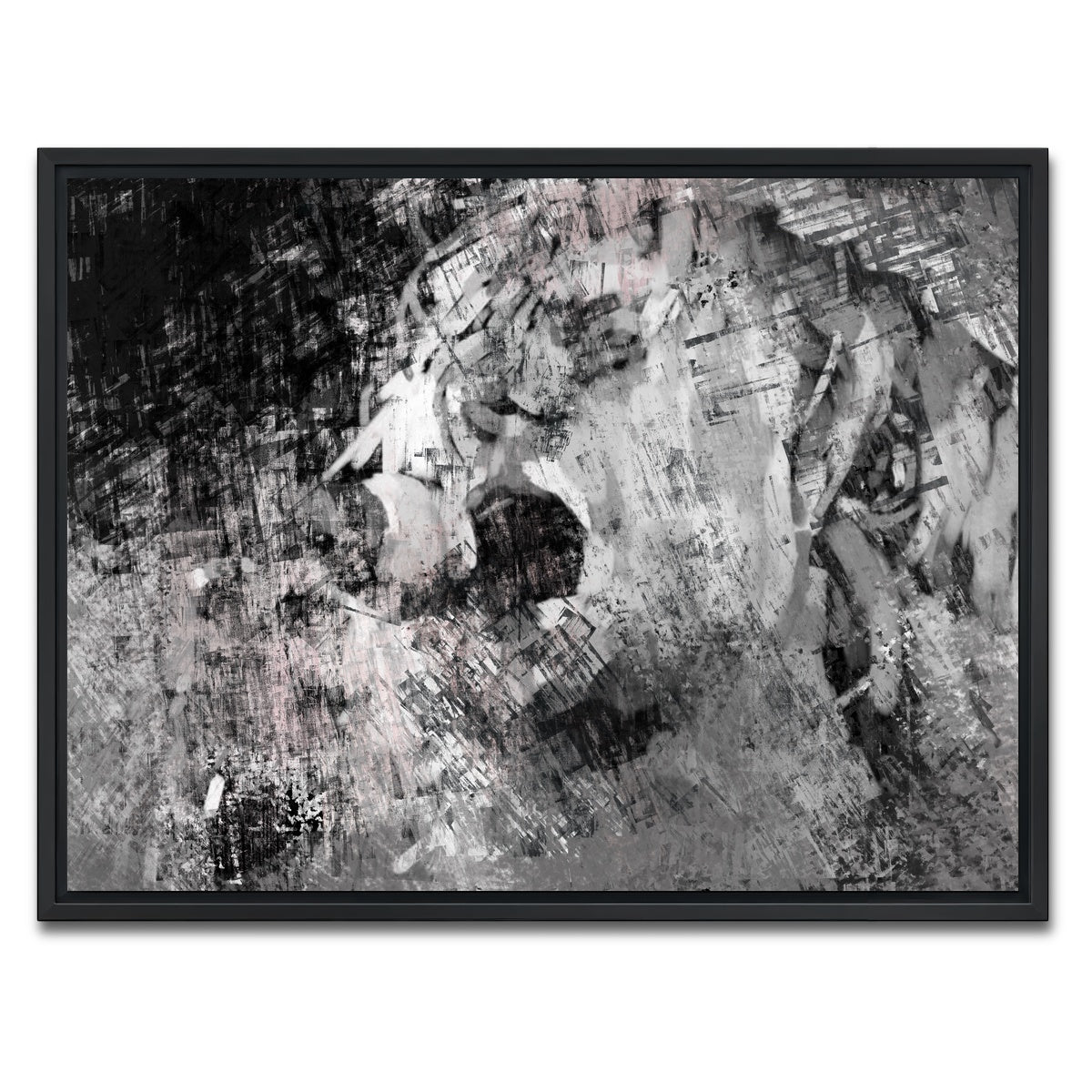 AUTO-MOCKUP WHITE | Cobain | 1 Piece | Black Framed Canvas | group=4x3