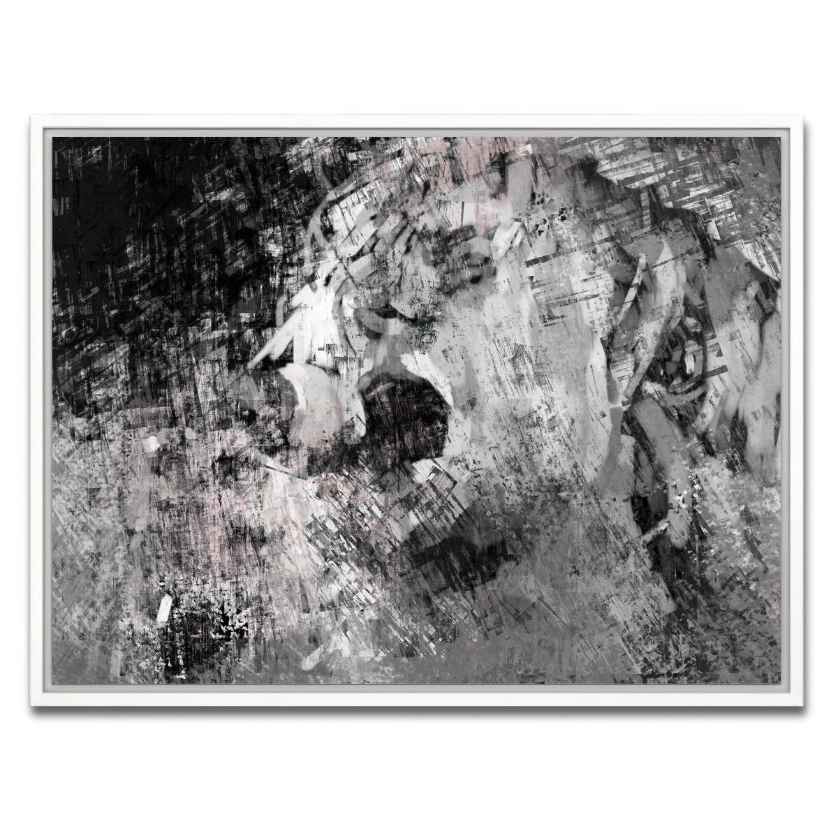 AUTO-MOCKUP WHITE | Cobain | 1 Piece | White Framed Canvas | group=4x3