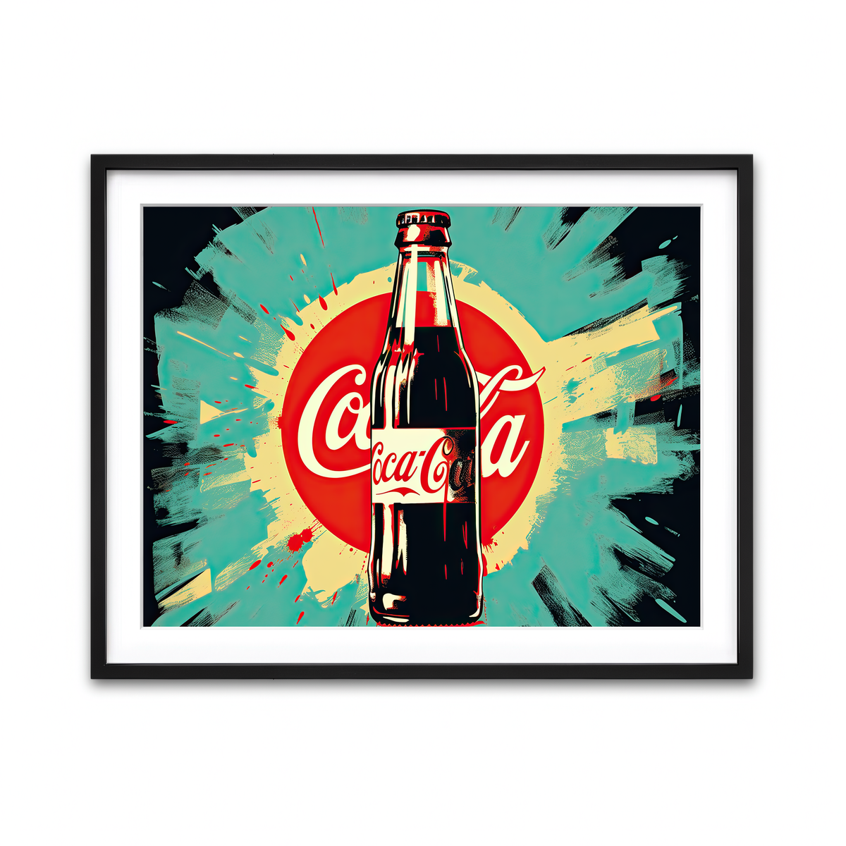 Framed Print 4x3 Black