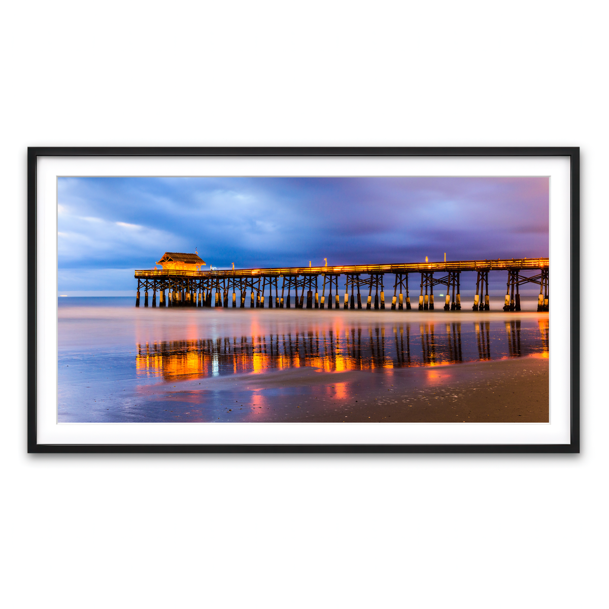 Framed Print 2x1 Black