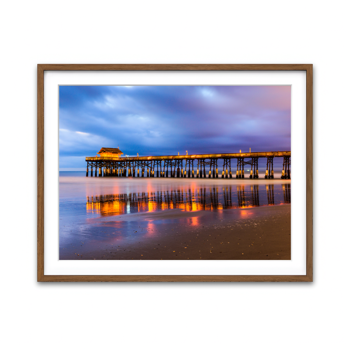 Framed Print 4x3 Walnut
