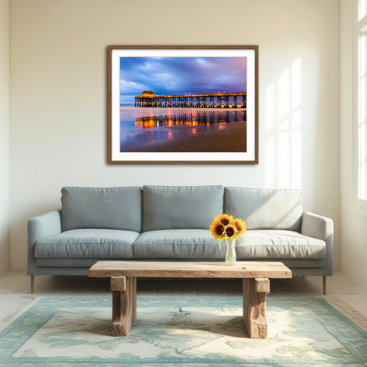 AUTO-MOCKUP ROOM | Cocoa Beach Wall Art