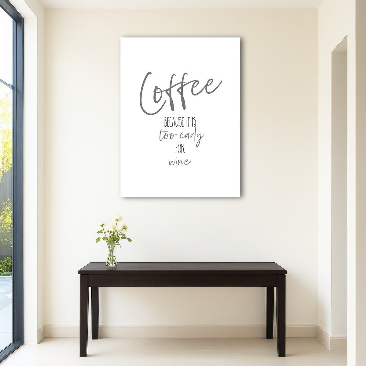 AUTO-MOCKUP ROOM | Coffee - too early for wine