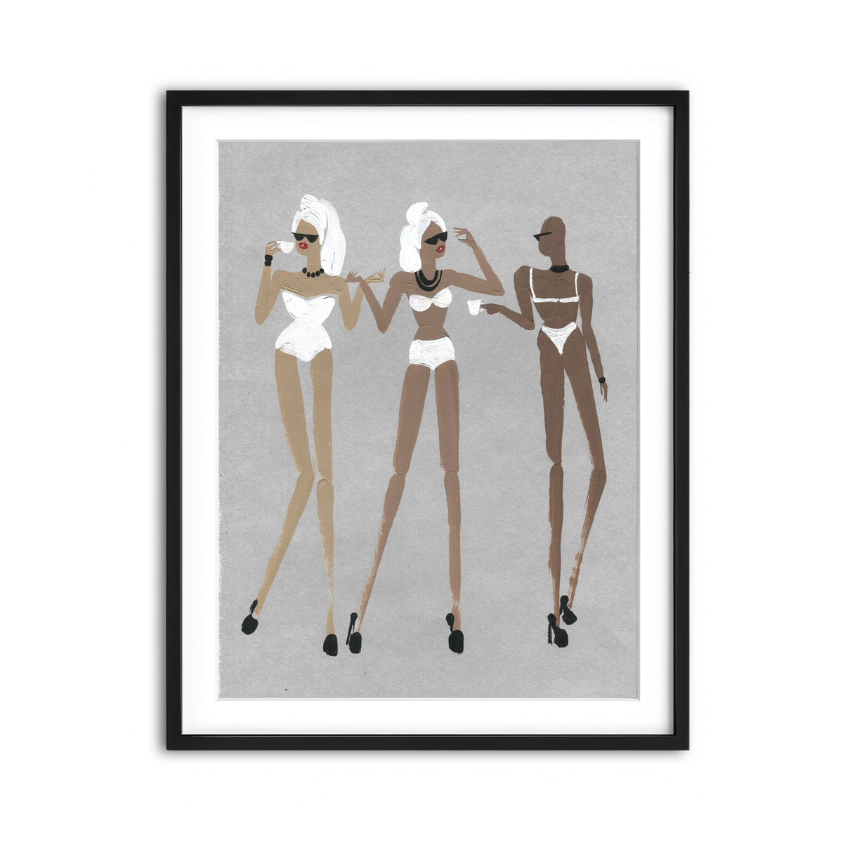 Framed Print 3x4 Black