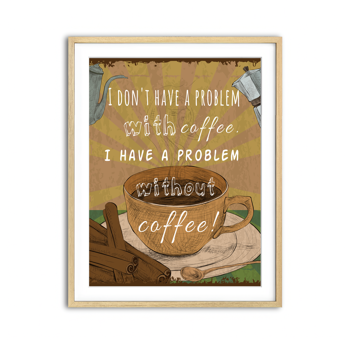 Framed Print 3x4 Natural