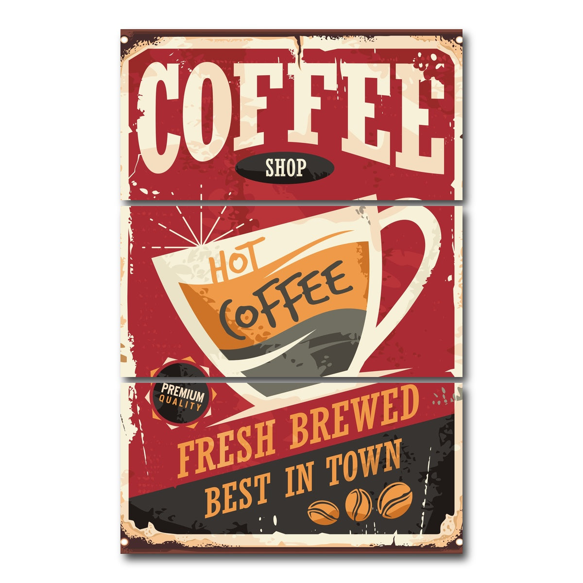 AUTO-MOCKUP WHITE | Coffee Shop | 3 Piece | Gallery Wrap Canvas | group=12x24_stacked