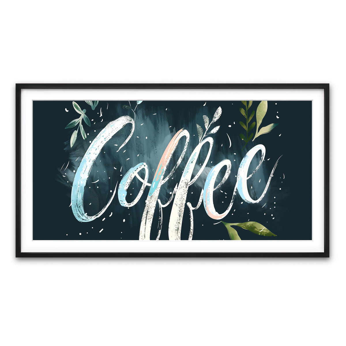 Framed Print 2x1 Black