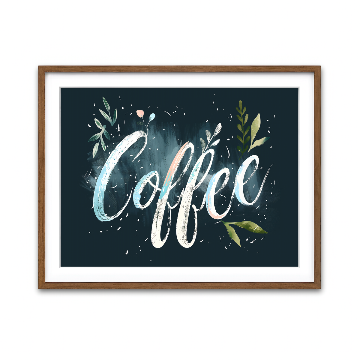 Framed Print 4x3 Walnut