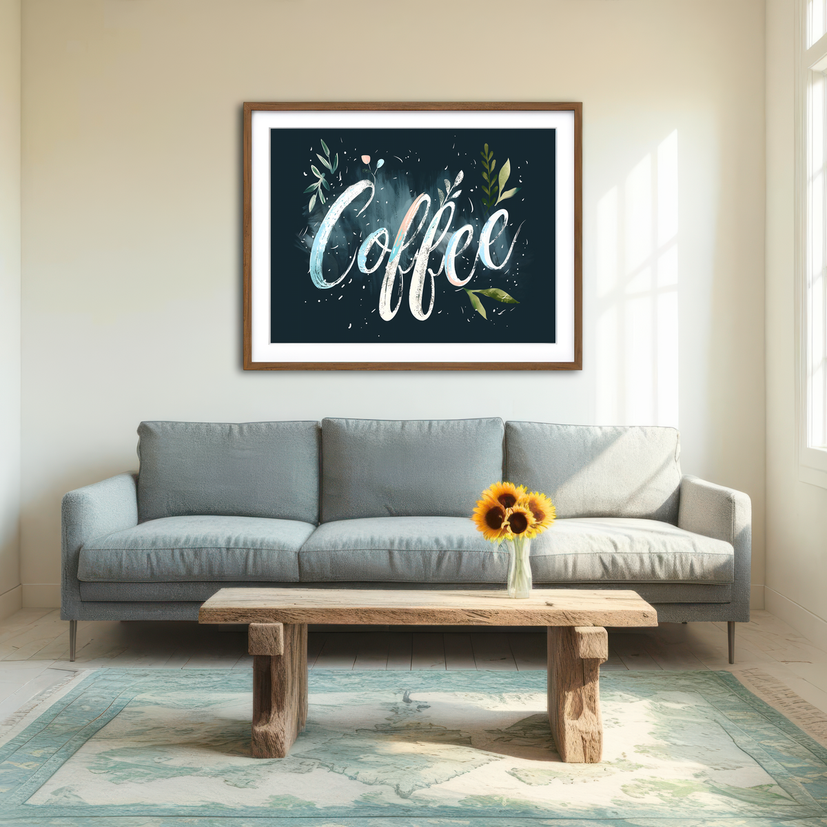 AUTO-MOCKUP ROOM | Coffee Wall Art