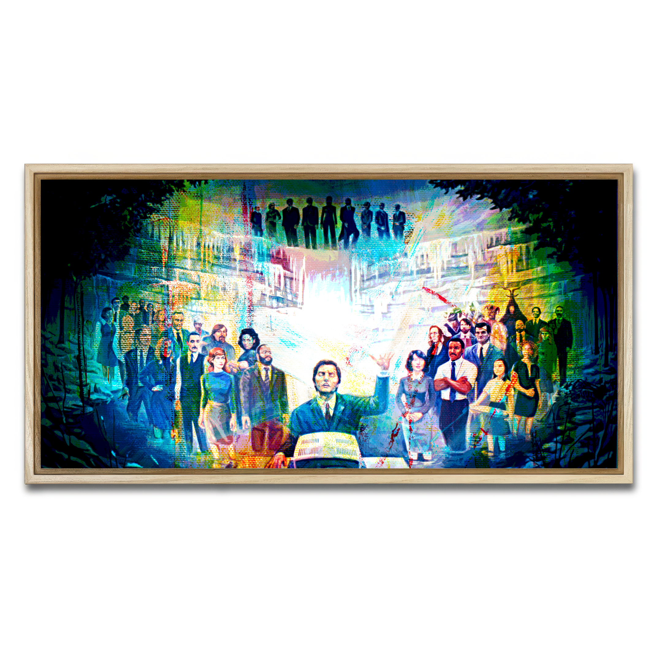Cold Harbor Painting Panoramic Wall Art