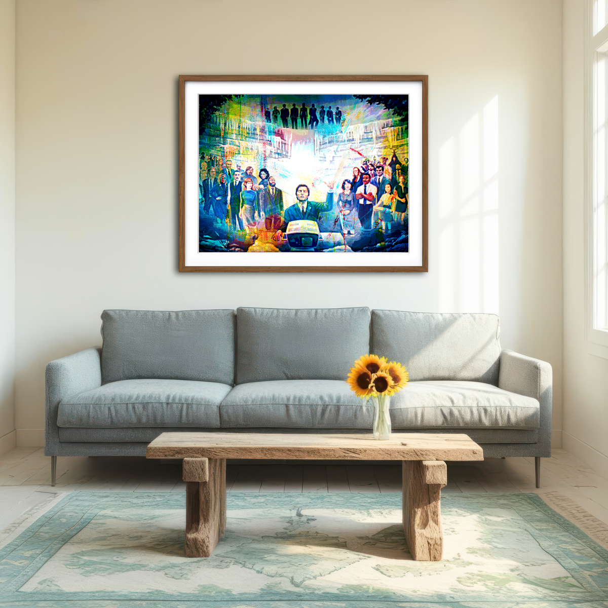 AUTO-MOCKUP ROOM | Cold Harbor Painting Wall Art